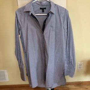 Jcrew tunic length button down